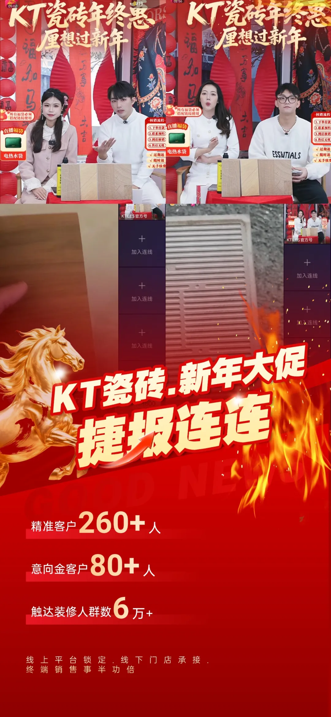 KT瓷砖1月大事件丨高端木纹砖领导品牌，好木纹，自然用KT！