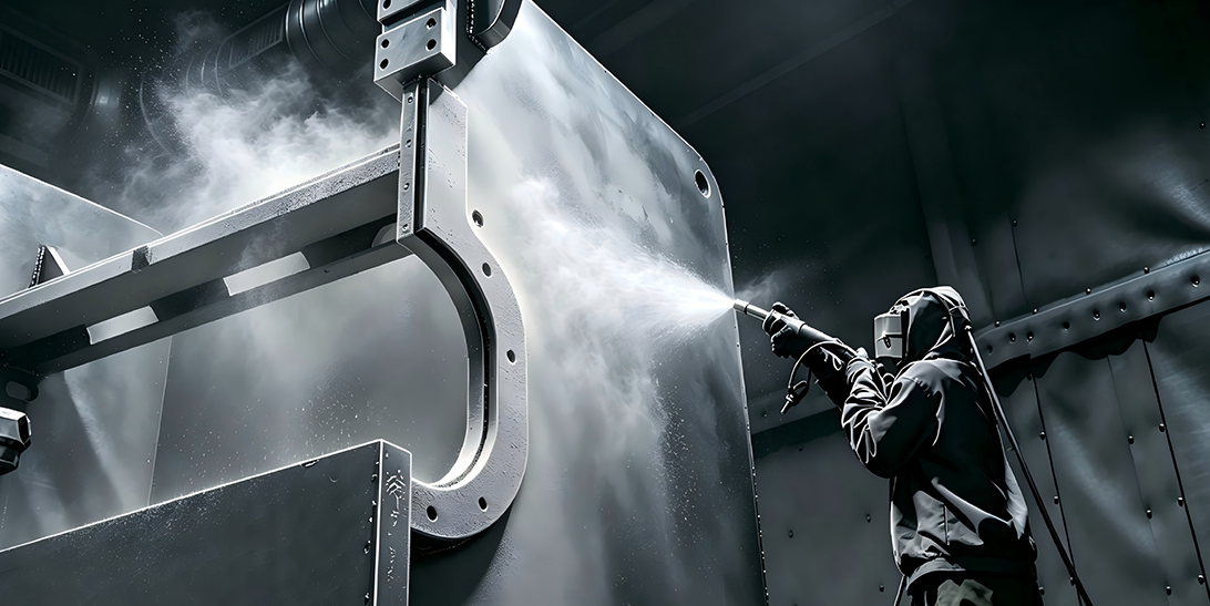 Frame Sandblasting